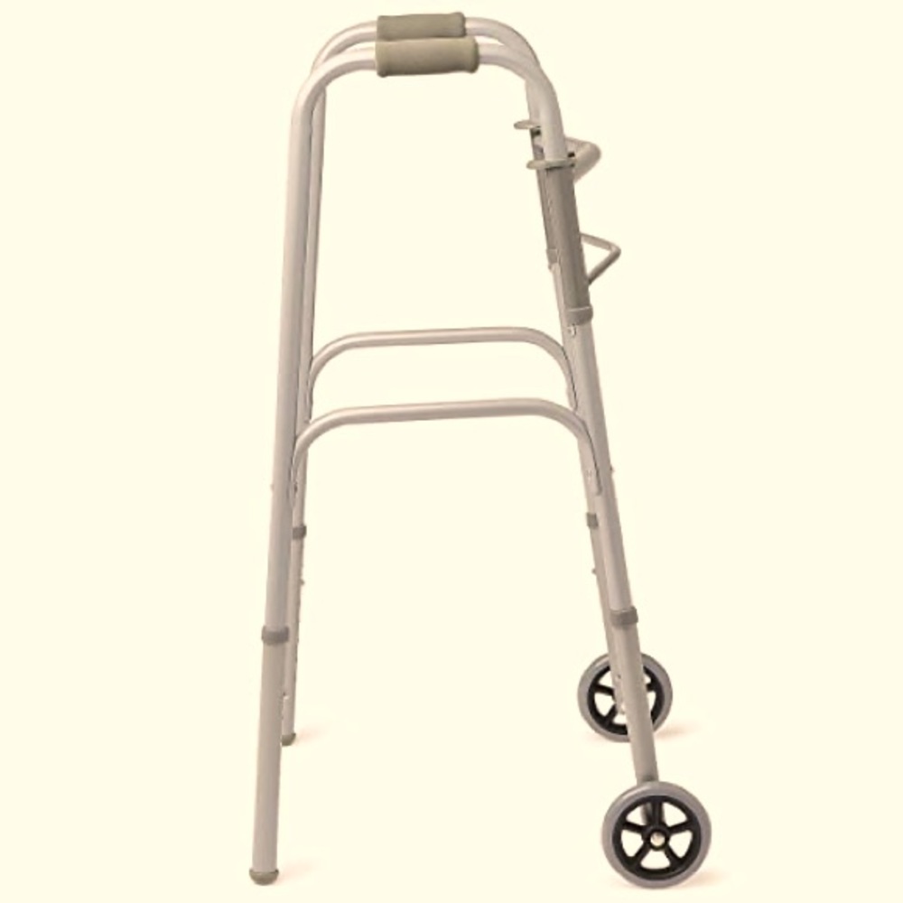 Aluminum Steel folding walker